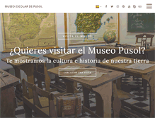 Tablet Screenshot of museopusol.com